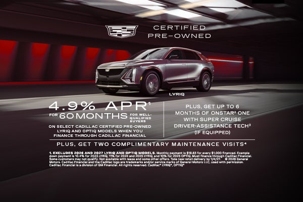 Crown Cadillac in Watchung NJ
