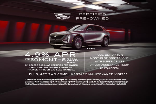 Crown Cadillac in Watchung NJ